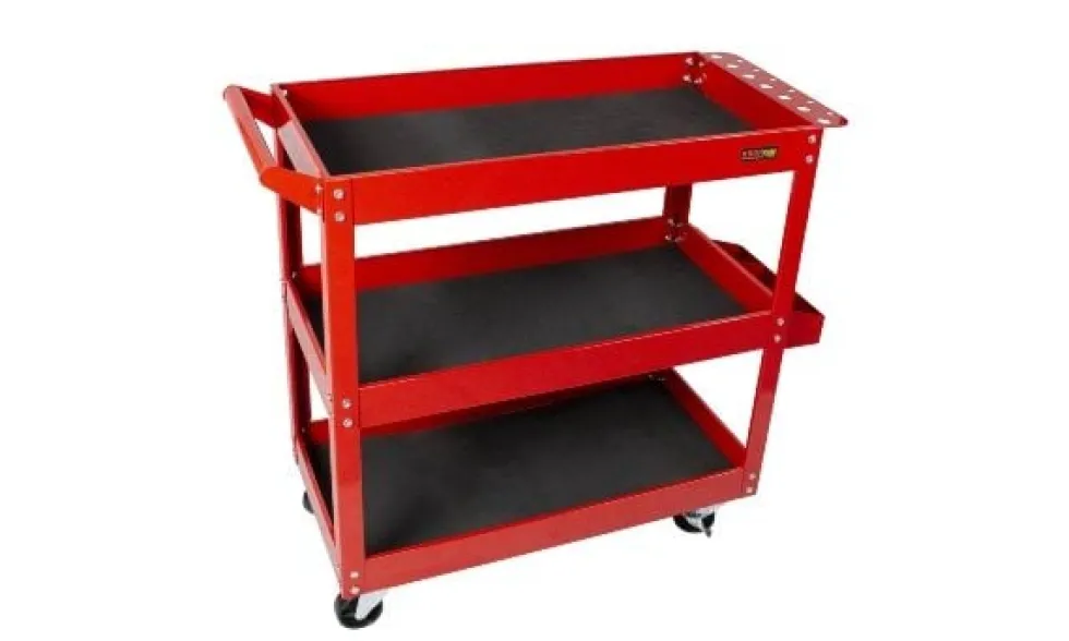 Carro de Ferramentas 3 Prateleiras C/Suporte Kroftools 8690