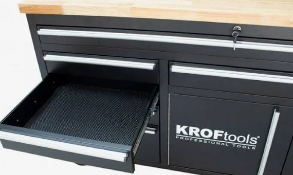 Carro de Trabalho 60" com Painel Perfurado Kroftools 8626