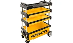 Carro Ferramentas Dobrável 2 Gavetas Kompak KT01
