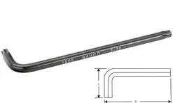 Chave Allen TORX T45 Bahco 1995TORX-T45