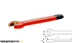Chave Bocas Isolada 1000V Bahco 6MV-8