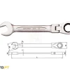 Chave Combinada com Roquete Flexível 12 mm Teng Tools 600512RF