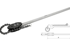 Chave Corrente Para Tubos 685mm Bahco 372-2.1/2
