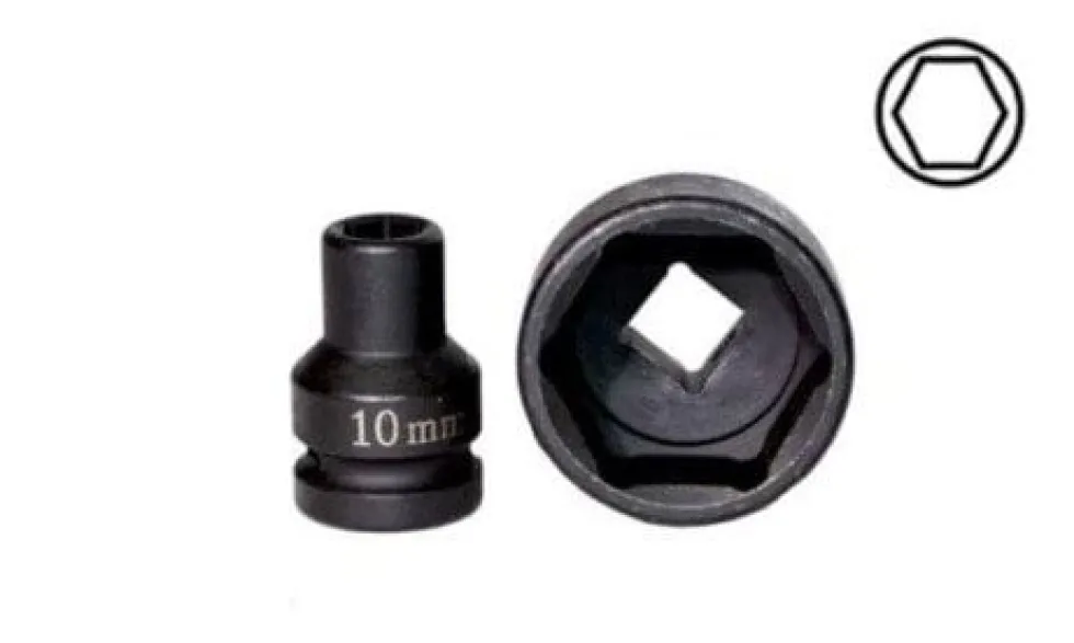 Chave Curta 1/2” Impacto 18mm Hexagonal Kroftools 1218