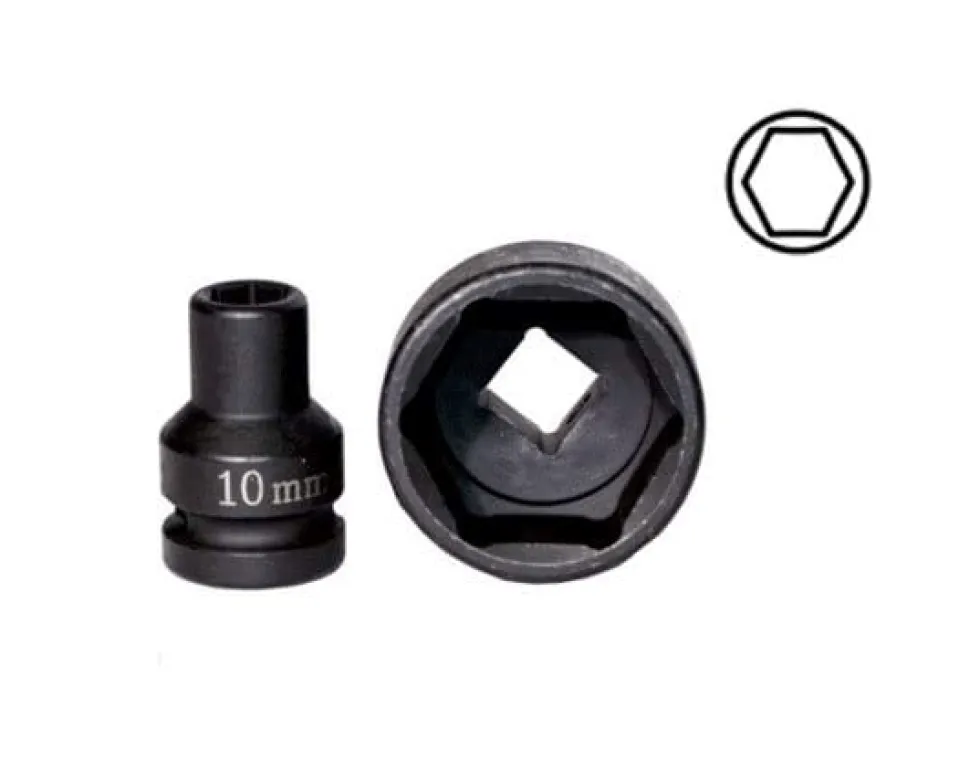 Chave Curta 1/2” Impacto 14mm Hexagonal Kroftools 1214
