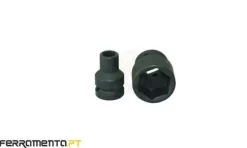 Chave Curta 1/2” Impacto 16mm Hexagonal Kroftools 1216