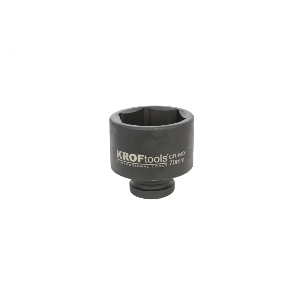 Chave Curta 1” Impacto 38mm Kroftools 200138