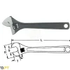 Chave de Aperto Ajustável 33mm Teng Tools 4004