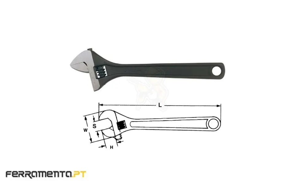 Chave de Aperto Ajustável 28 mm Teng Tools 4003