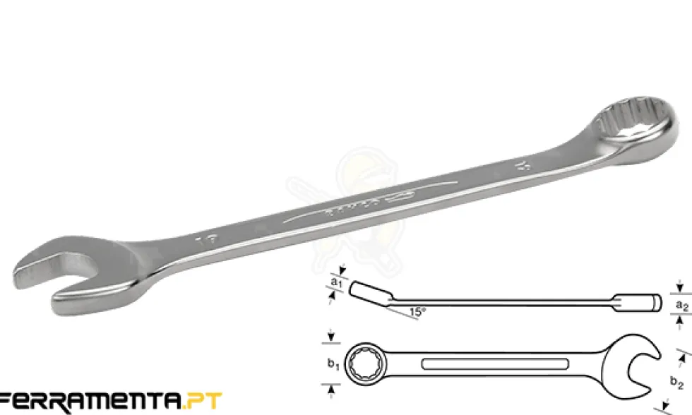 Chave de Boca Luneta 6 mm Bahco 111M-6