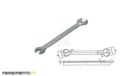 Chave de Bocas Métricas 6x7 Teng Tools 620607