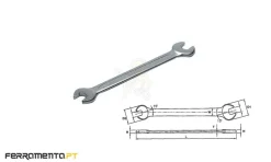 Chave de Bocas Métricas 10x11 Teng Tools 621011