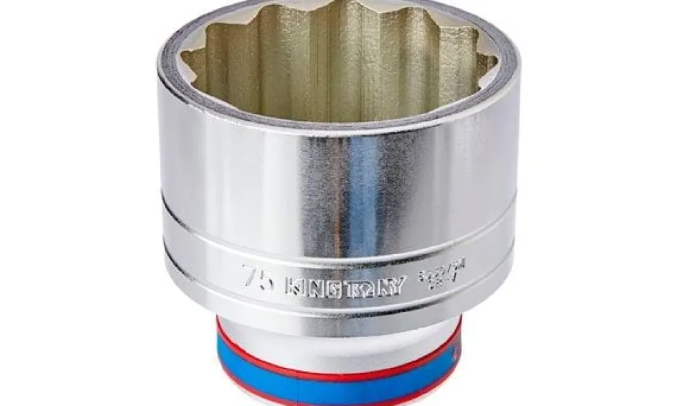 Chave de Caixa 1" de 12 pontos 70mm King Tony 833070M