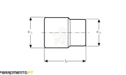 Chave de Caixa Dozeavado 3/8'' Bahco A7400DM-17