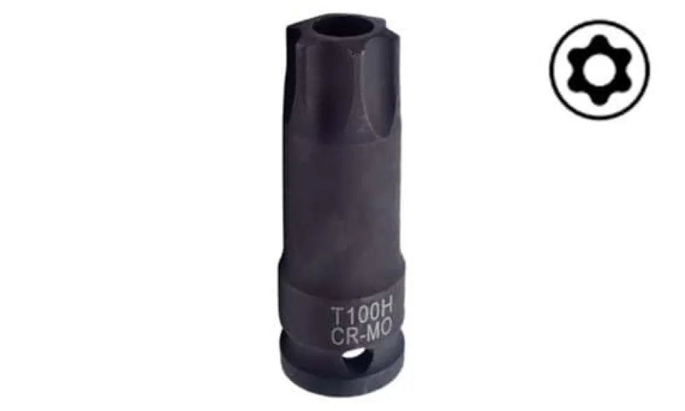 Chave de Caixa Impacto Torx 1/2” T100H Kroftools 125100