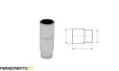 Chave de caixa longa 12 faces Bahco 7805DM-14
