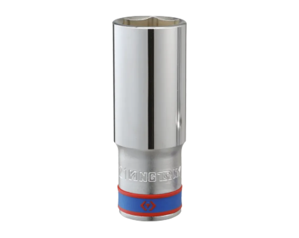 Chave de Caixa 3/4" Longa 34 mm 6 Faces King Tony 623544M
