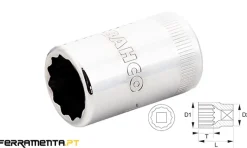 Chave de Caixa 21m 12 Faces Bahco 7800DM-21