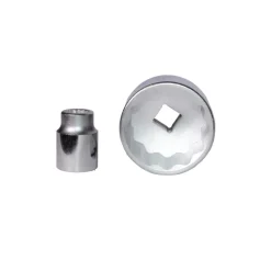 Chave de Caixa 3/4” 38mm Curta Bi-Hexagonal Kroftools 341238