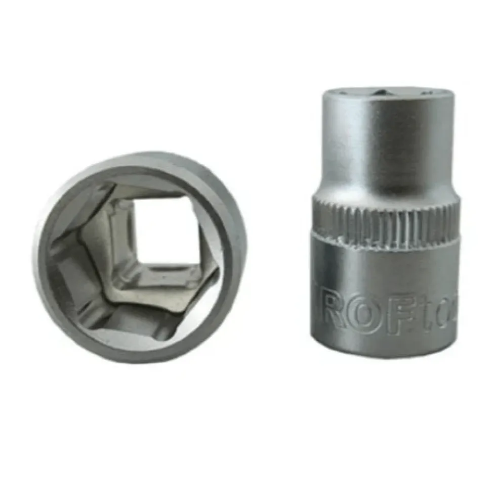 Chave de Caixa 3/8" 30mm Curta Hexagonal Kroftools 130630