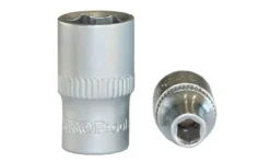 Chave de Caixa 1/4" 5mm Curta Hexagonal Kroftools 140605