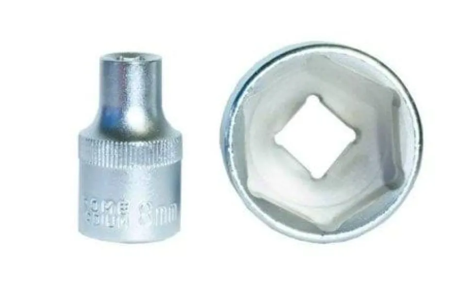 Chave de Caixa 1/2" 17mm Curta Hexagonal Kroftools 120617