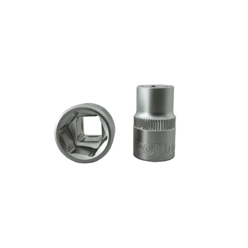 Chave de Caixa 3/8" 16mm Curta Hexagonal Kroftools 130616