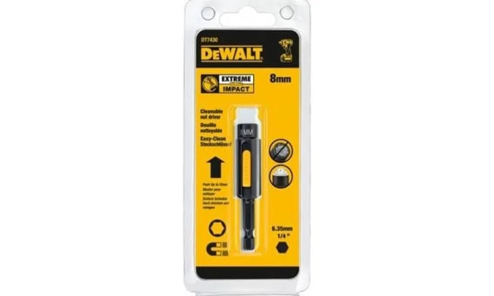 Chave de Caixa 8mm "Extreme Impact" Magnética DeWalt DT7430