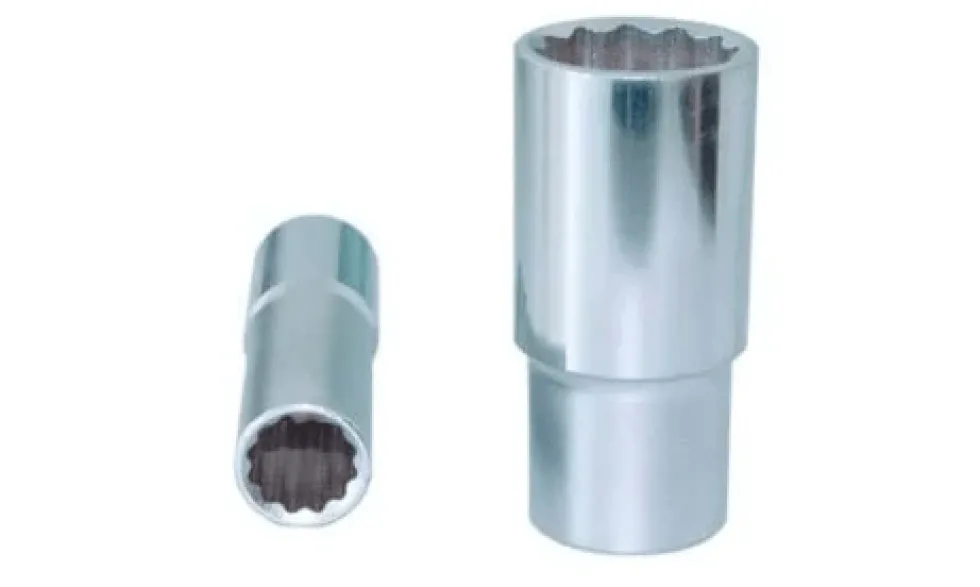 Chave de Caixa 1/2” 26mm Longa Bi-Hexagonal Kroftools 121226L