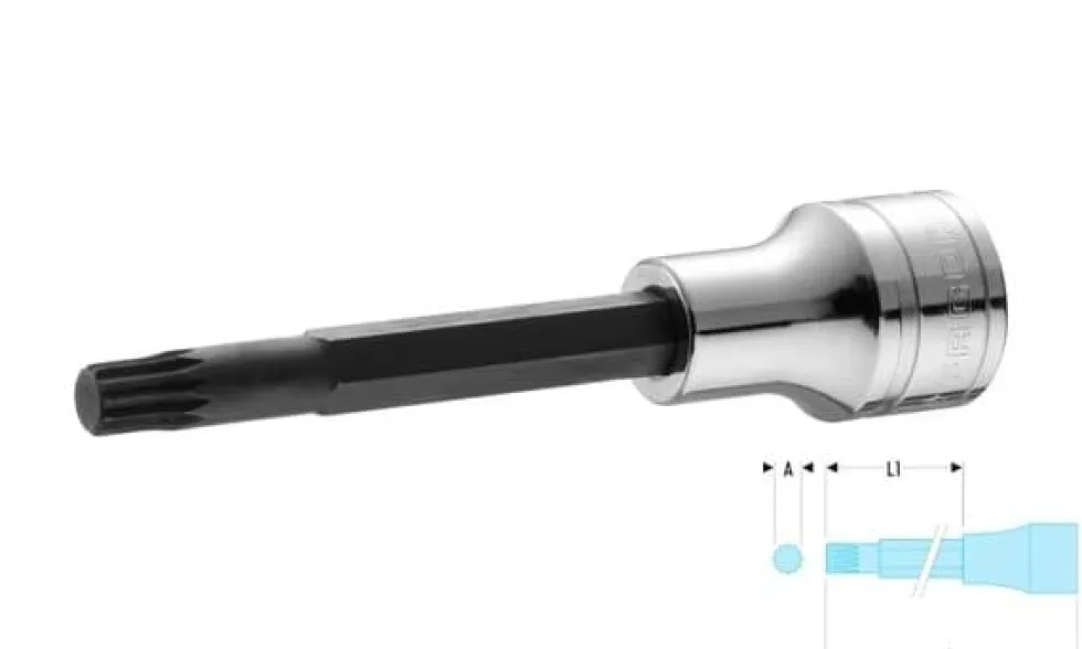 Chave de Caixa Ponta Longa 1/2" Facom SV.LB