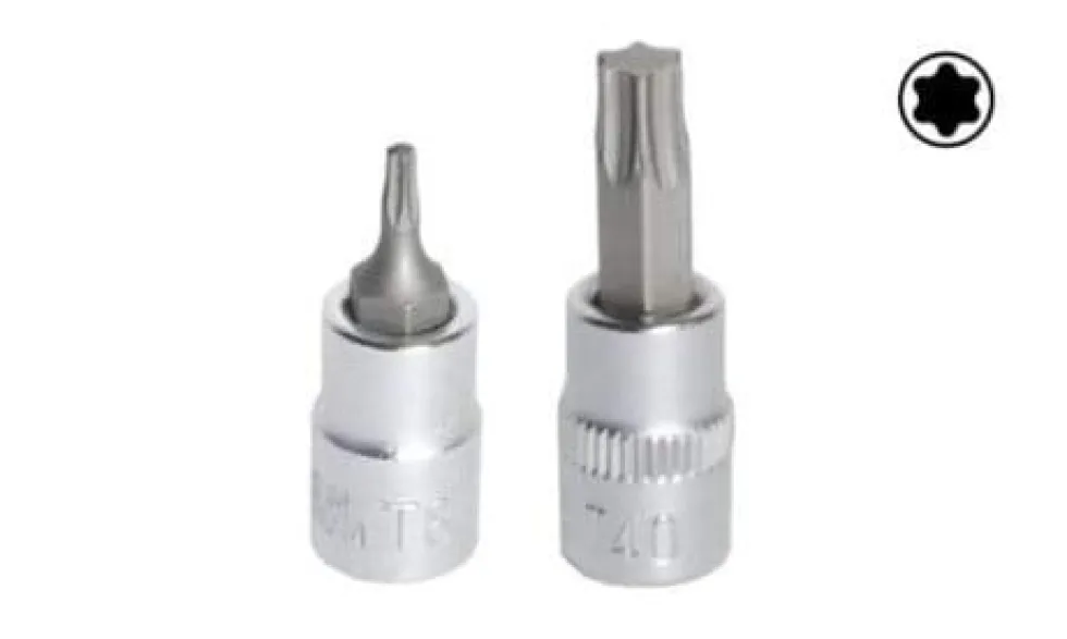 Chave de Caixa 1/4” T15 Ponta Torx Kroftools 14315