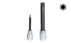 Chave de Caixa 1/2” T30x100mm Torx Longa Kroftools 1261030