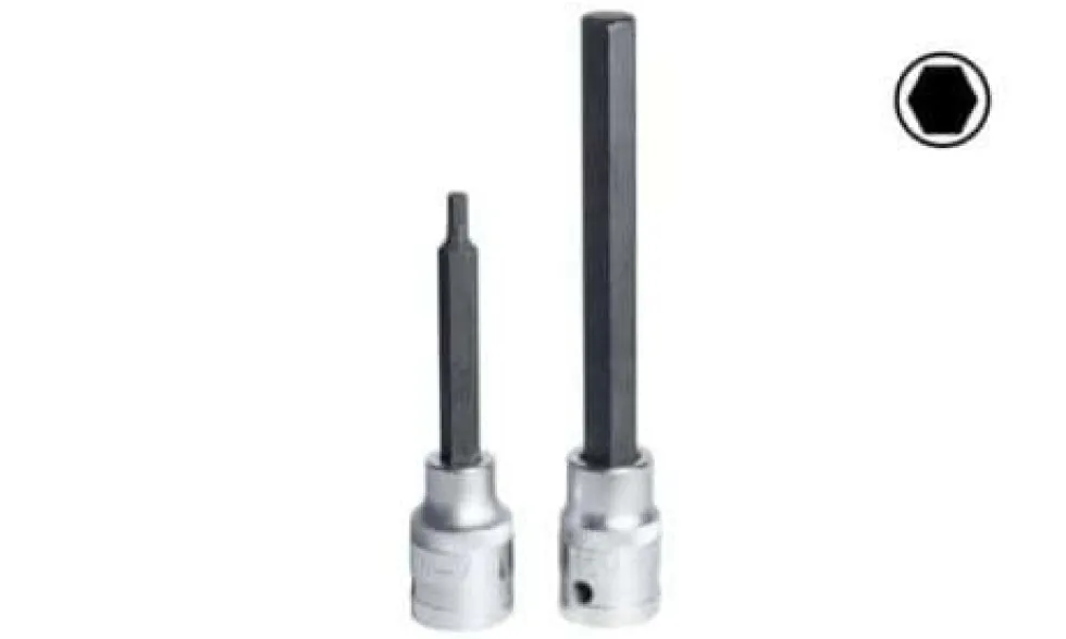 Chave de Caixa 1/2” 8x100mm Hexagonal Kroftools 1261008