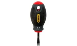 Chave de Fenda Extra Curta 5.5x30mm p/ Eletricista Stanley 0-65-400