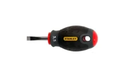 Chave de Fenda Extra Curta 5.5x30mm p/ Eletricista Stanley 0-65-400
