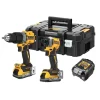 Chave de Impacto + Berbequim Combinado 18V DeWalt DCK2050E2T-QW
