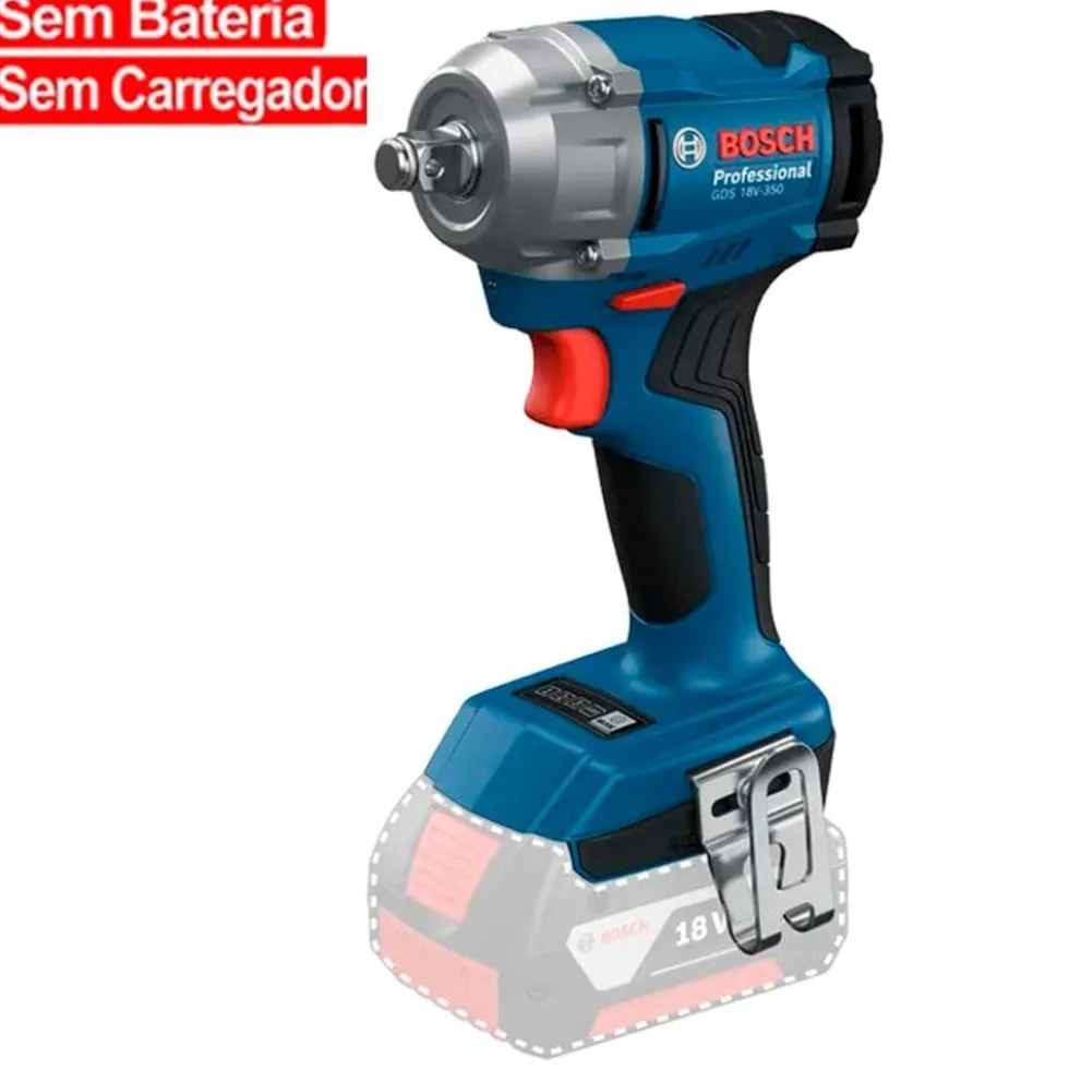 Chave de Impacto 1/2" GDS 18V-350 Bosch06019M5000