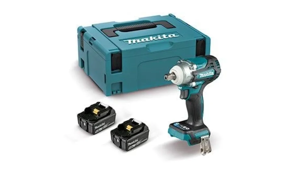 Chave de Impacto 1/2" 330Nm 18V 5.0Ah Makita DTW301RTJ