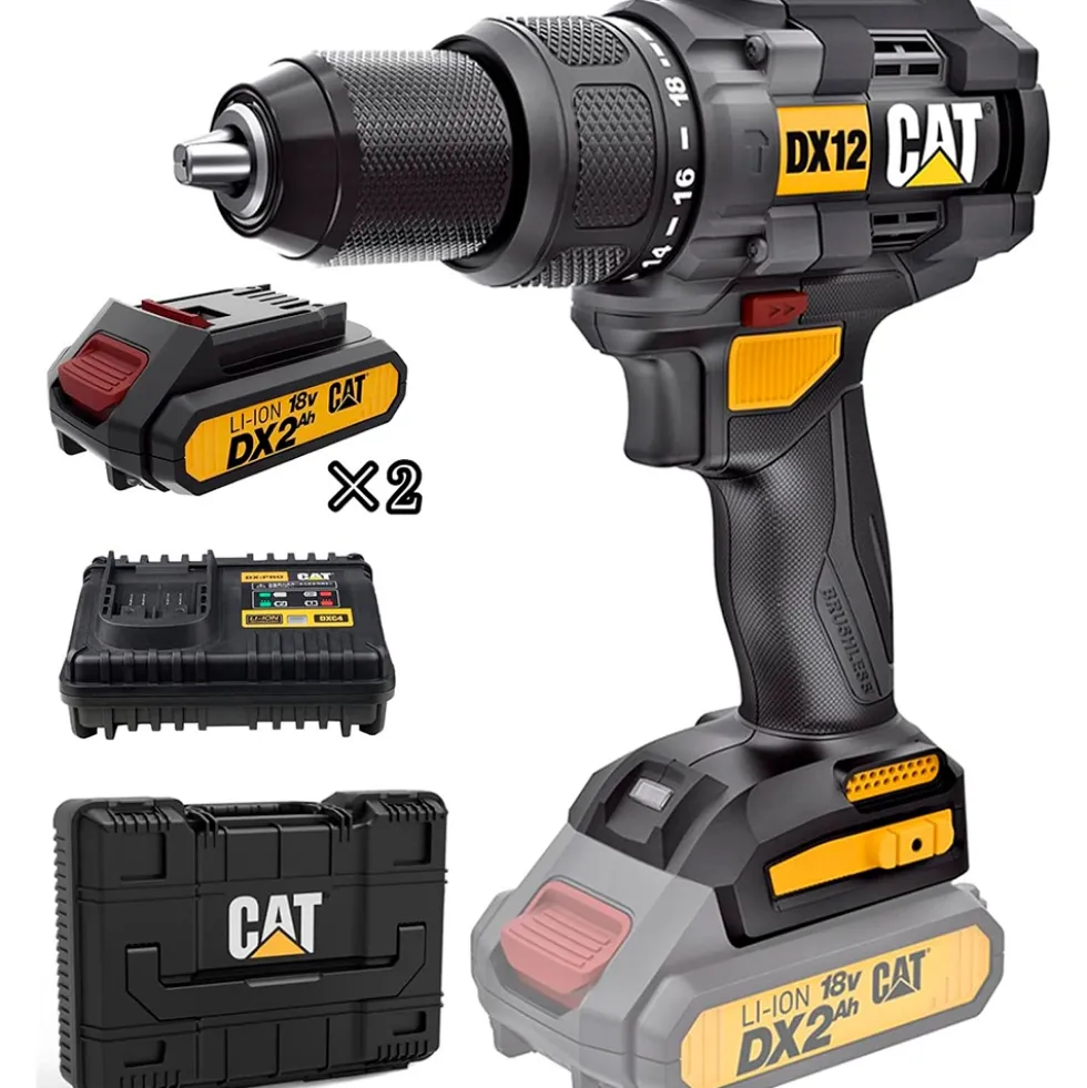 Chave de Impacto Sem Fios Brushless 18V CAT DX7030
