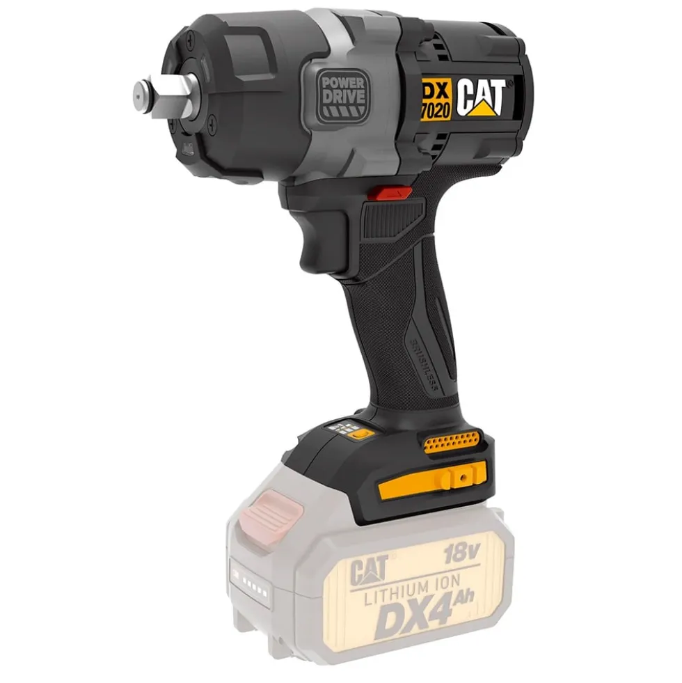 Chave de Impacto 18V 880N.m Cat DX7020B