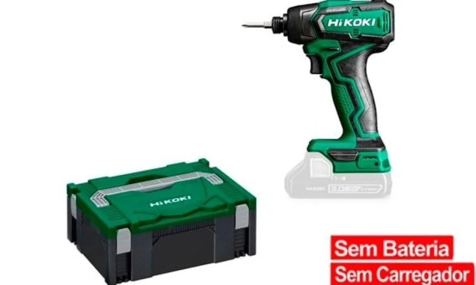 Chave De Impacto 1/4" 18V 140Nm Hikoki WH18DDW2Z