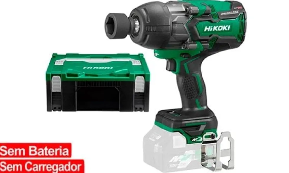 Chave De Impacto 1/2" 36V 1050Nm Hikoki WR36DBW2Z