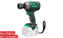 Chave De Impacto 1/2" 18V 305Nm Hikoki WR18DBDL2W4Z
