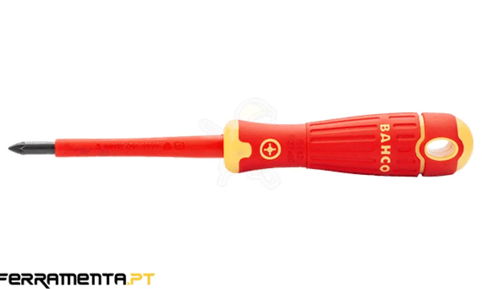 Chave de Parafusos Pozidriv PZ3 Isolada Bahco B142.003.150