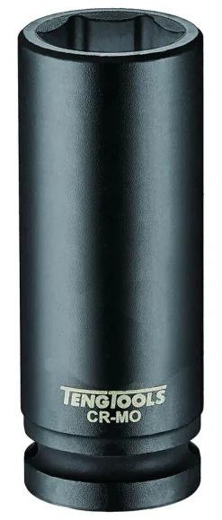Chave de soquete de impacto de 1/2" DIN métrica 28 mm Tengtools 920628N