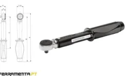 Chave Dinamométrica Mecânica 1/4" Bahco 74PR-20