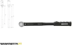 Chave Dinamométrica Mecânica 1/2" 668mm Bahco 74PR-300