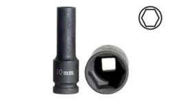 Chave Longa 1/2” Impacto 26mm Hexagonal Kroftools 1226L