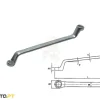 Chave Luneta Métrica 18x19 mm Teng Tools 631819