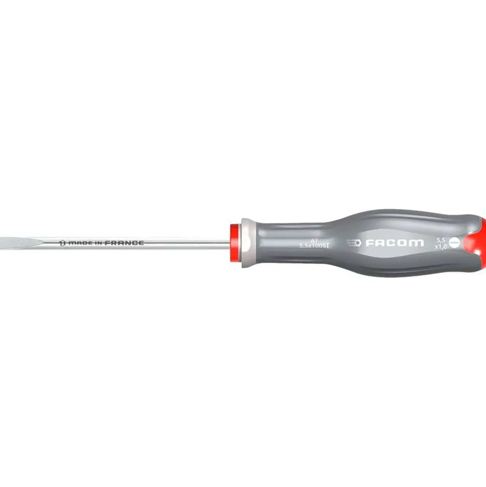 Chave Para Parafuso Fenda 5.5X100mm Facom AT5.5X100